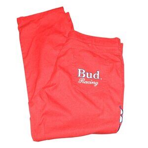 Vintage 90s NASCAR Pit Crew Member EXQ Pants Team Budweiser Racing 34x30